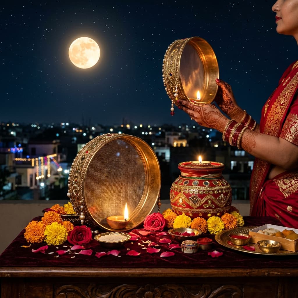 Karwa Chauth Moonlit Vows